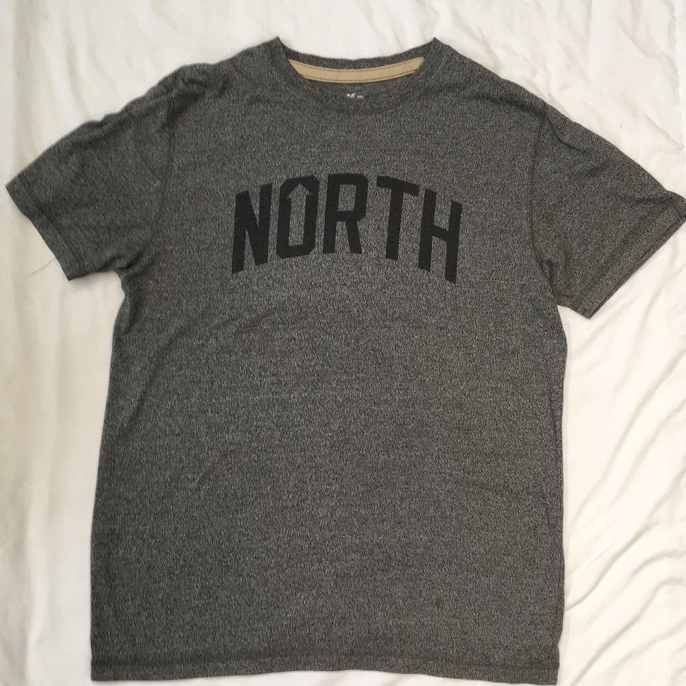 Grey “North” Tee
